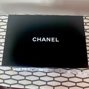 Chanel box with Chanel logo (original), empty